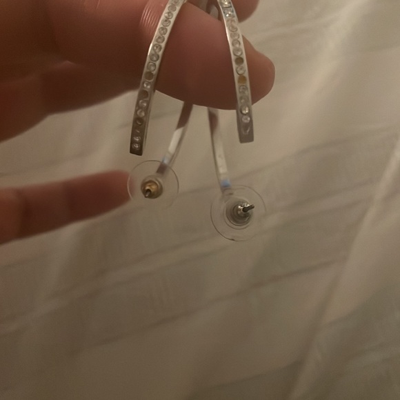 Crystal hoops - Picture 2 of 3